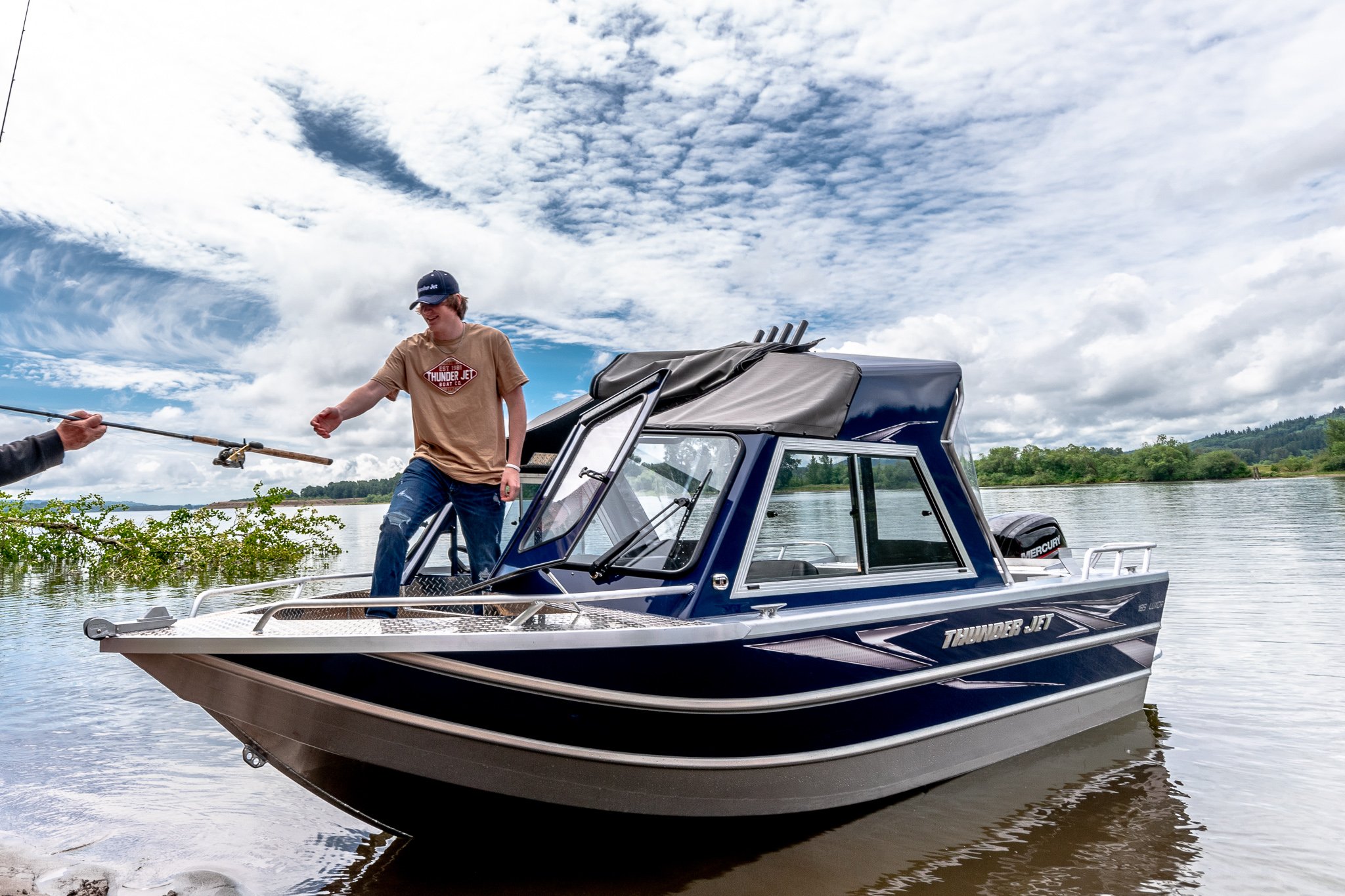 Thunder Jet®  Aluminum Inland Fishing Boats for Lake, Bay, River